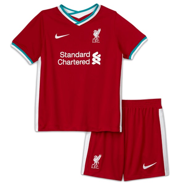 Camiseta Liverpool 1ª Niños 2020-2021 Rojo